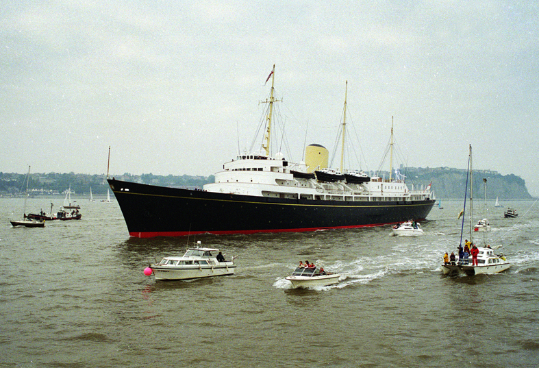 Royal Yacht Britannia, Leith